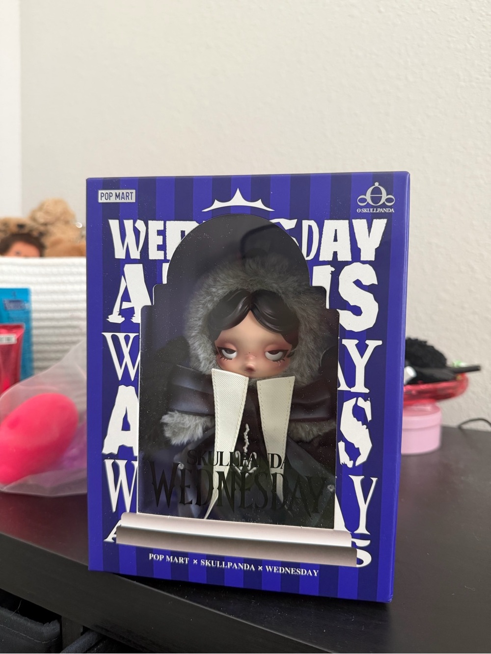 Wednesday Addams Skull Panda